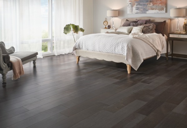 Artisan Collective Depth of Dark Gray Engineered Hardwood Room Scene