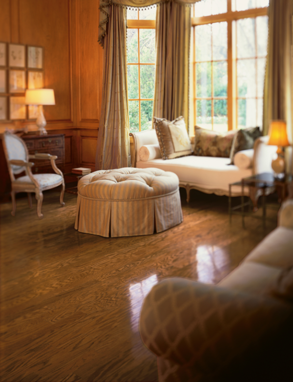 Beaumont Saddle Engineered Hardwood Room Scene
