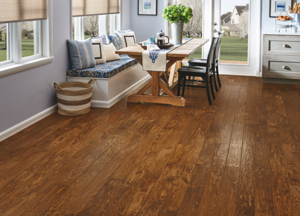 Signature Scrape Gunstock Solid Hardwood Room Scene