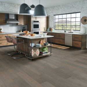 Brushed Impressions Calming Touch Engineered Hardwood Room Scene