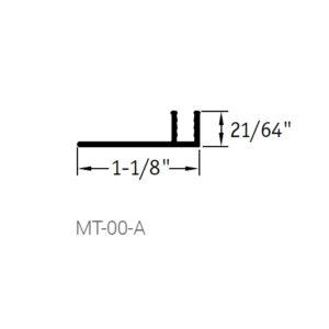 <span>T Moldings</span> MT-00-A