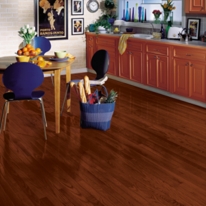 Yorkshire Cherry Spice Solid Hardwood Room Scene