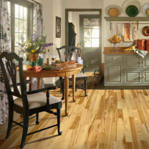 American Treasures Country Natural Solid Hardwood Room Scene