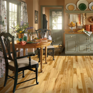 American Treasures Country Natural Solid Hardwood Room Scene