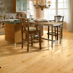 Kennedale Prestige Plank Natural Solid Hardwood Room Scene