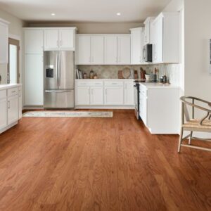 Springdale Plank Butterscotch Engineered Hardwood Room Scene