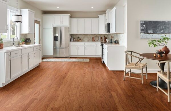 Springdale Plank Butterscotch Engineered Hardwood Room Scene