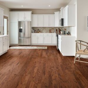 Springdale Plank Saddle Engineered Hardwood Room Scene