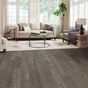 Standing Timbers Timberline Gray Engineered Hardwood Room Scene