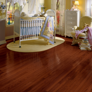 Manchester Strip & Plank Cherry Solid Hardwood Room Scene