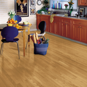 Manchester Strip & Plank Natural Solid Hardwood Room Scene