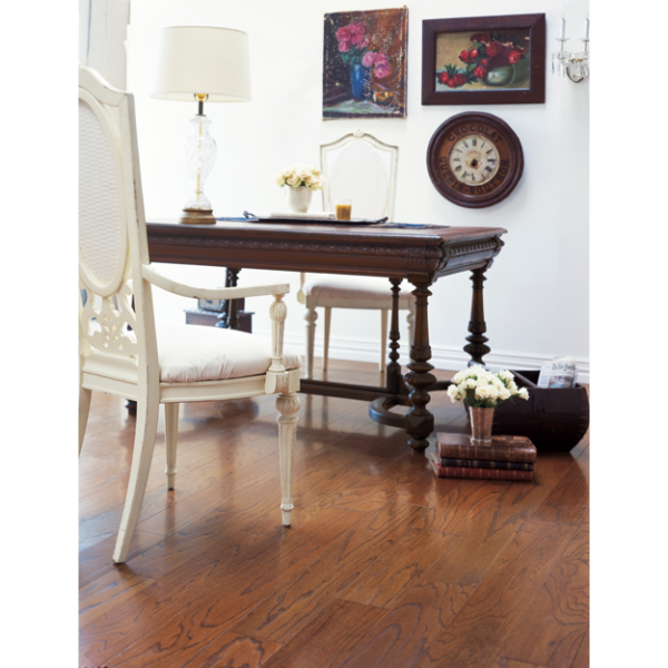 Beckford Bark Engineered Hardwood Room Scene