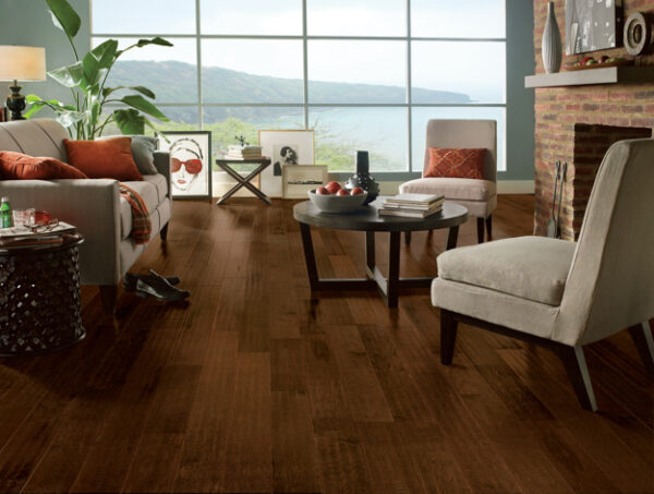 Rural Living Spice Ches Engineered Hardwood Room Scene