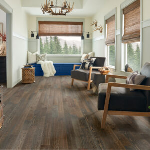 Barnwood Living Mineral Solid Hardwood Room Scene