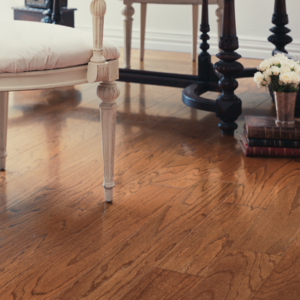 Beckford Harvest Oak Engineered Hardwood Room Scene