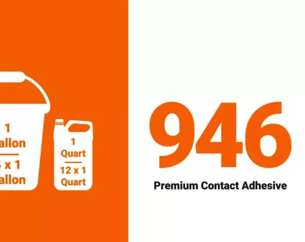 946 Wall Base Adhesive (Non-porous surfaces)